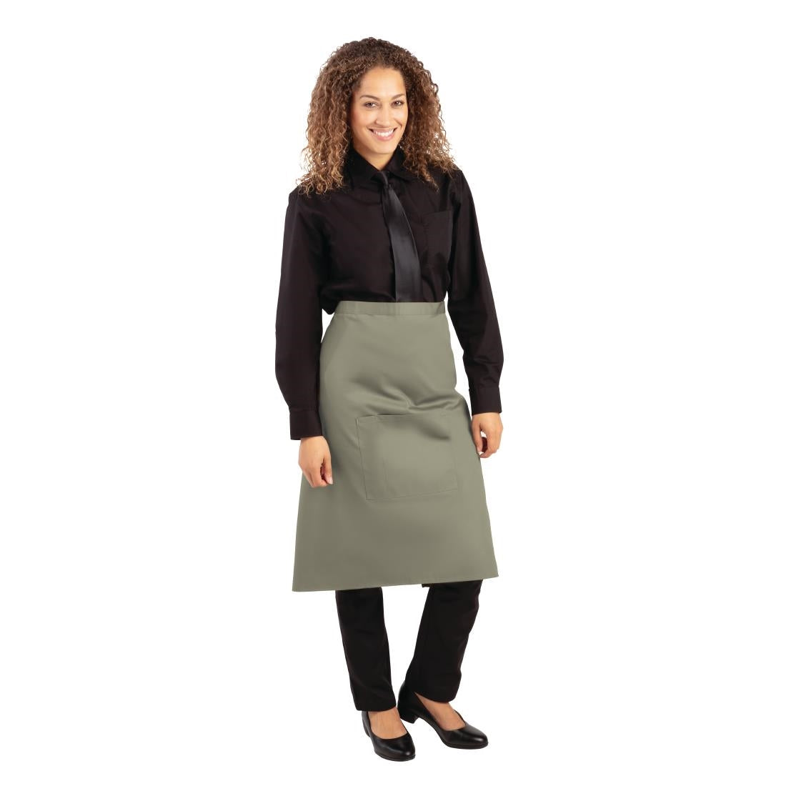 Whites Bistro Apron Olive
