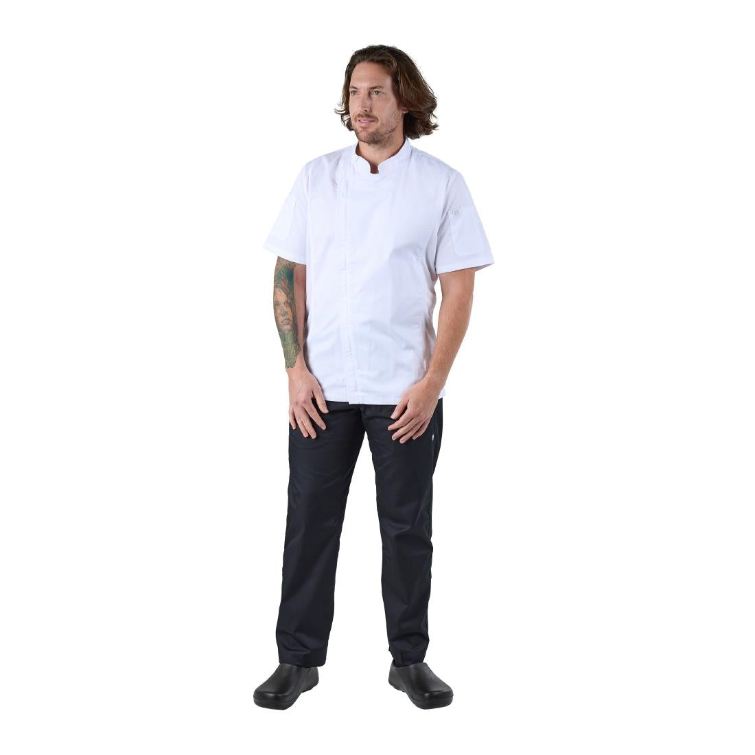 Chef Works Springfield Mens Chef Jacket White XL