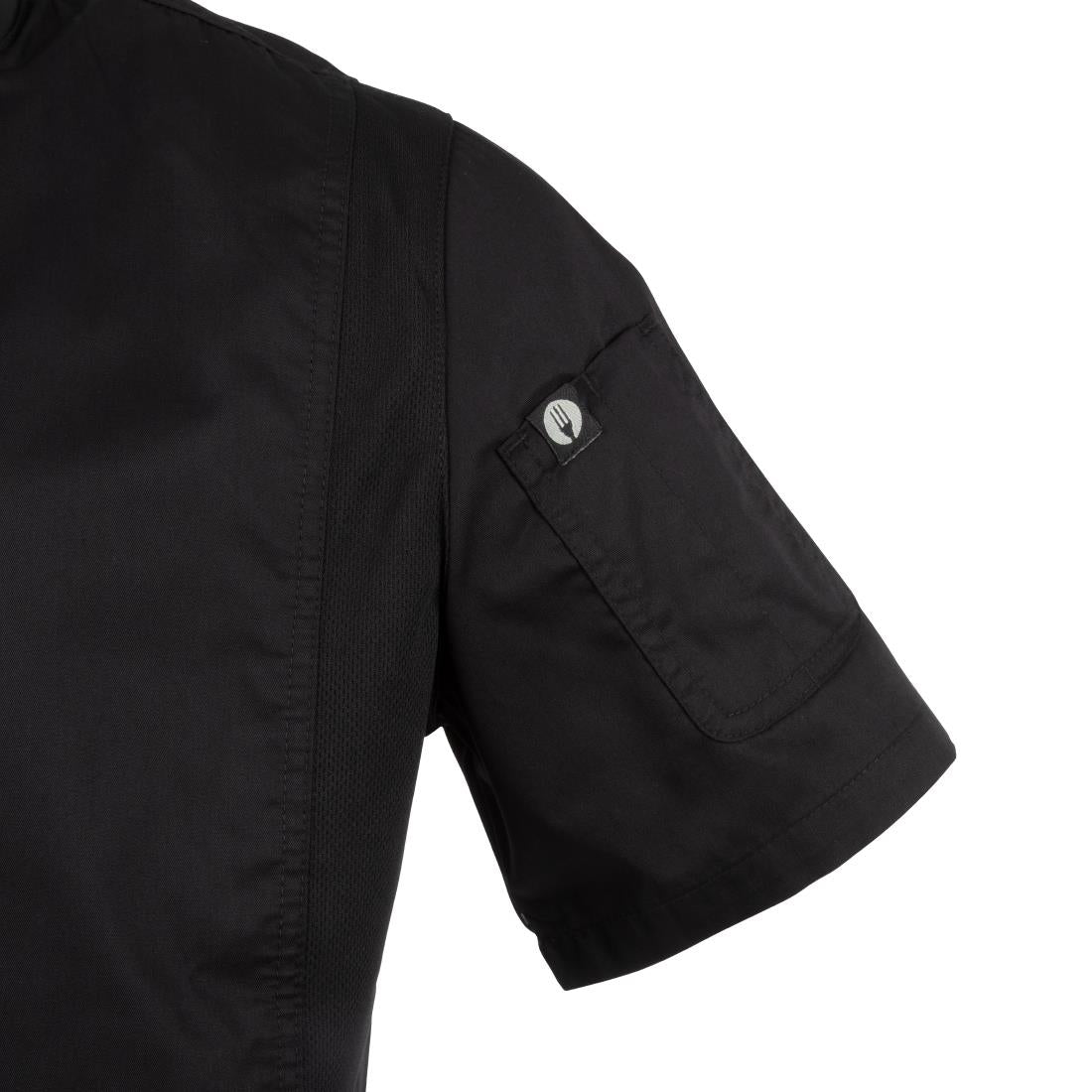 Chef Works Springfield Mens Chef Jacket Black M