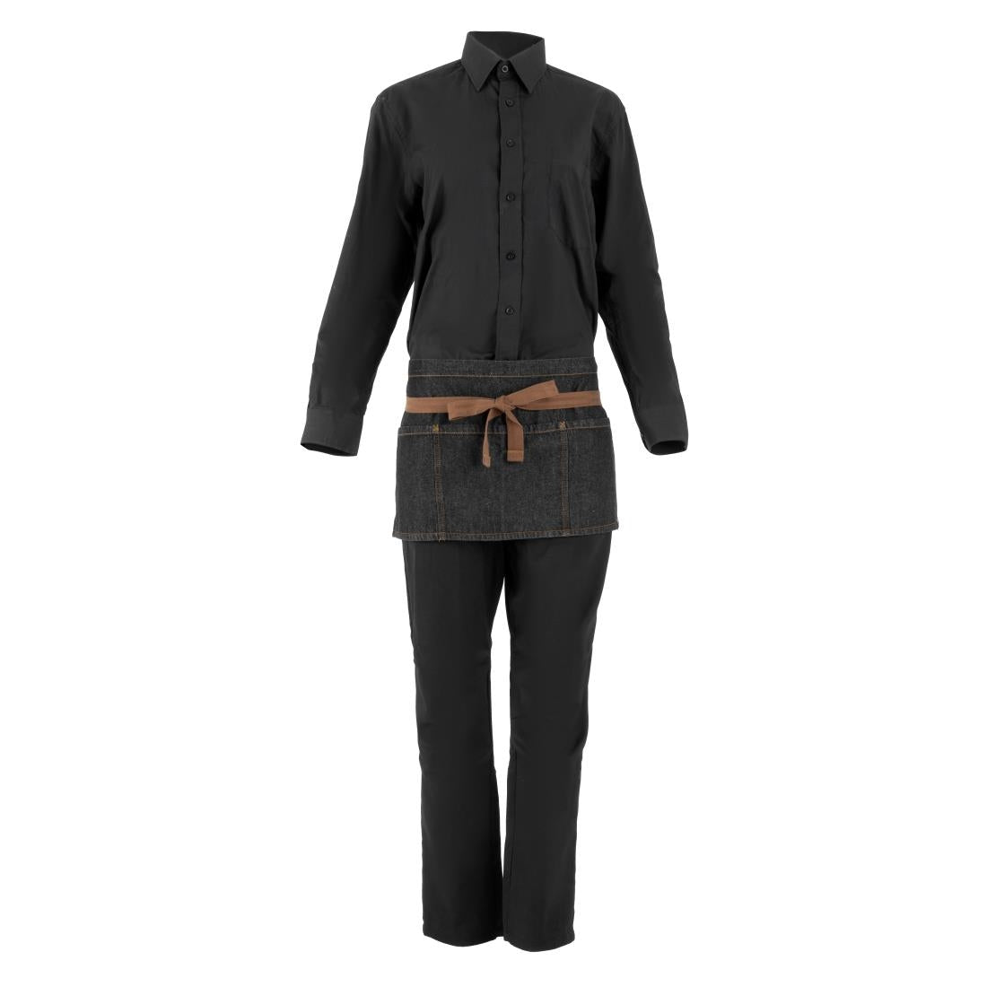 Chef Works Urban Memphis Waist Apron Black