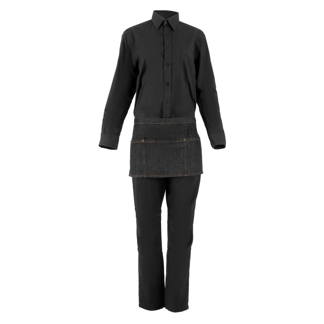 Chef Works Urban Memphis Waist Apron Black