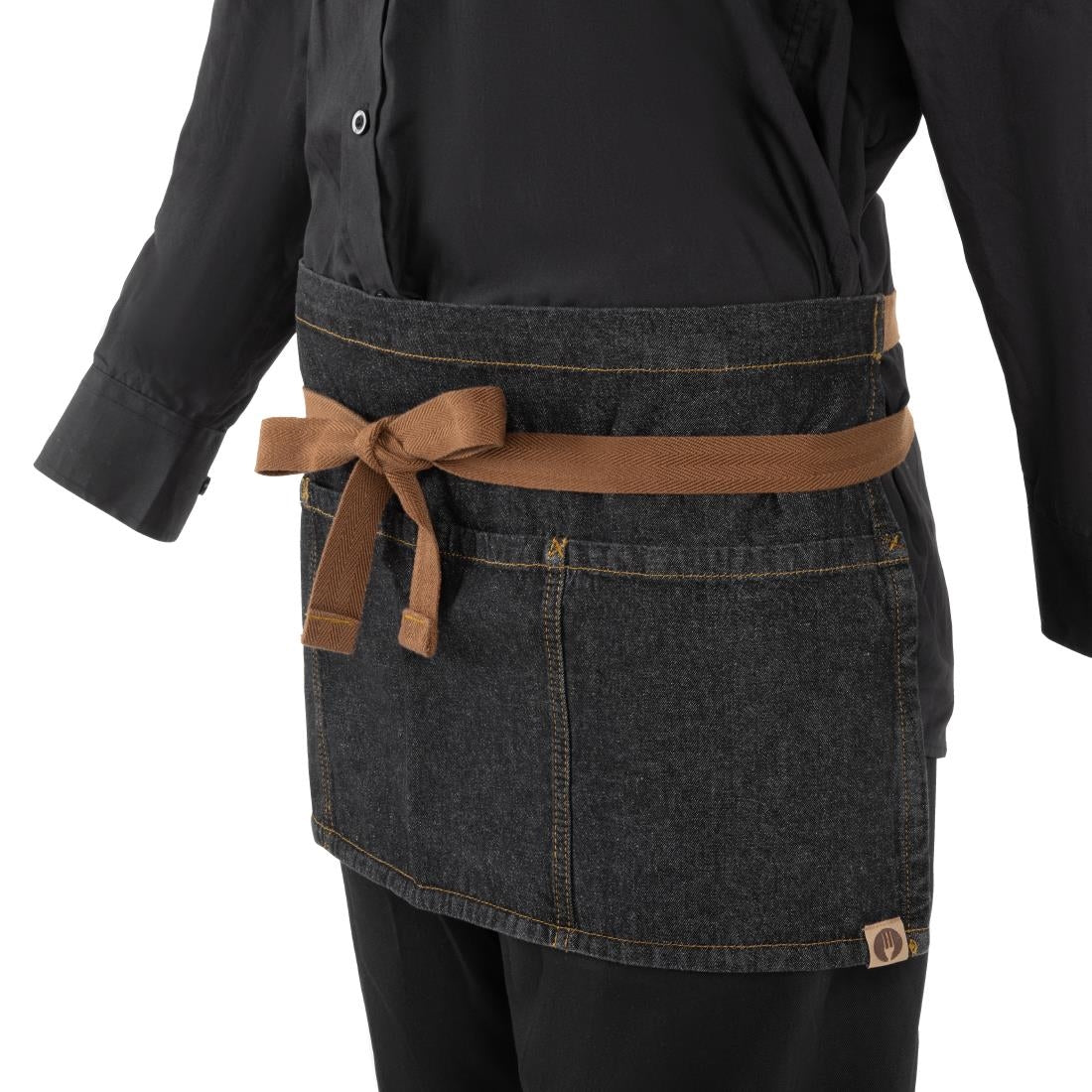 Chef Works Urban Memphis Waist Apron Black