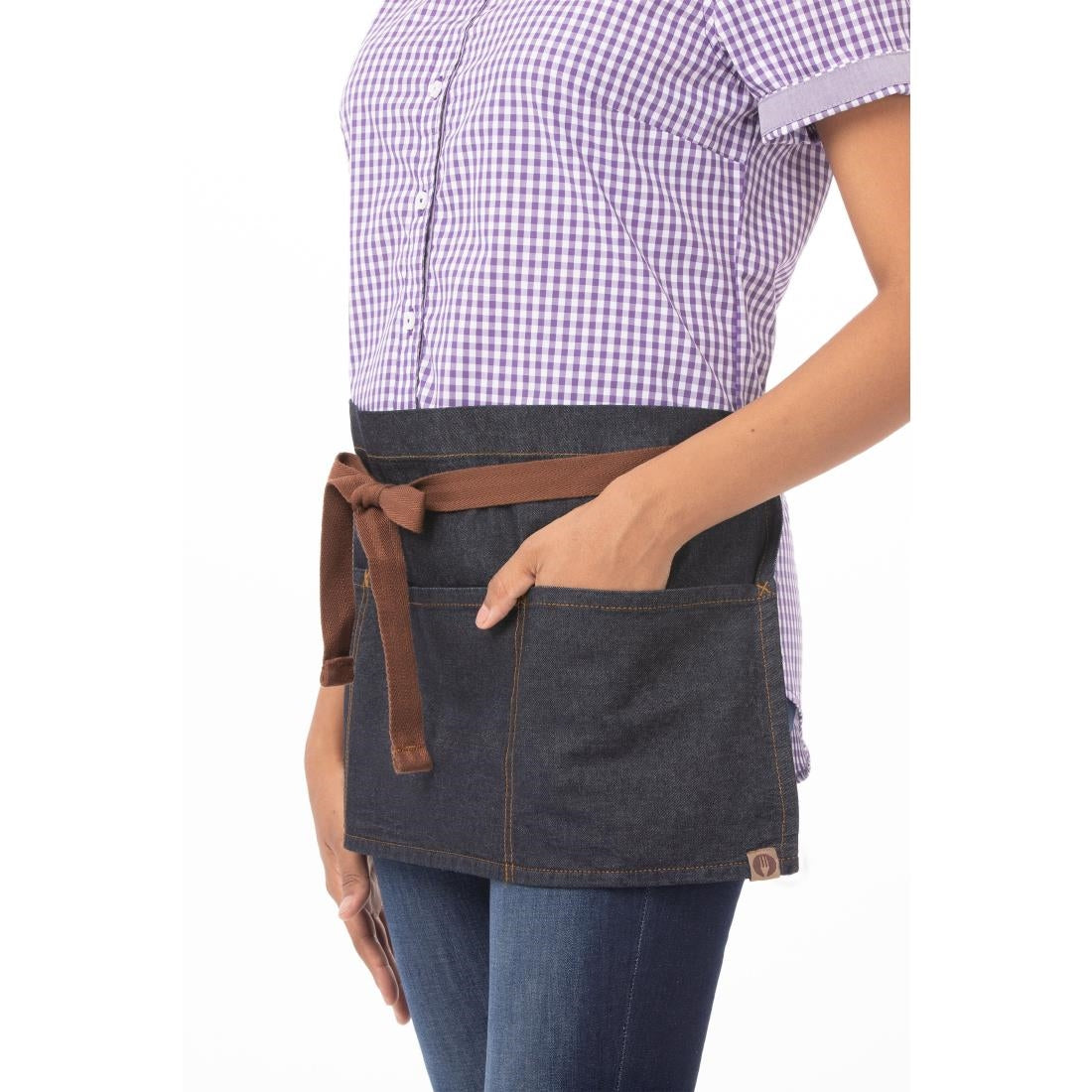Chef Works Urban Memphis Waist Apron Indigo