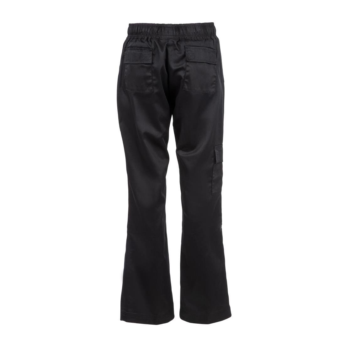 Chef Works Womens Cargo Chefs Trousers Black 2XL