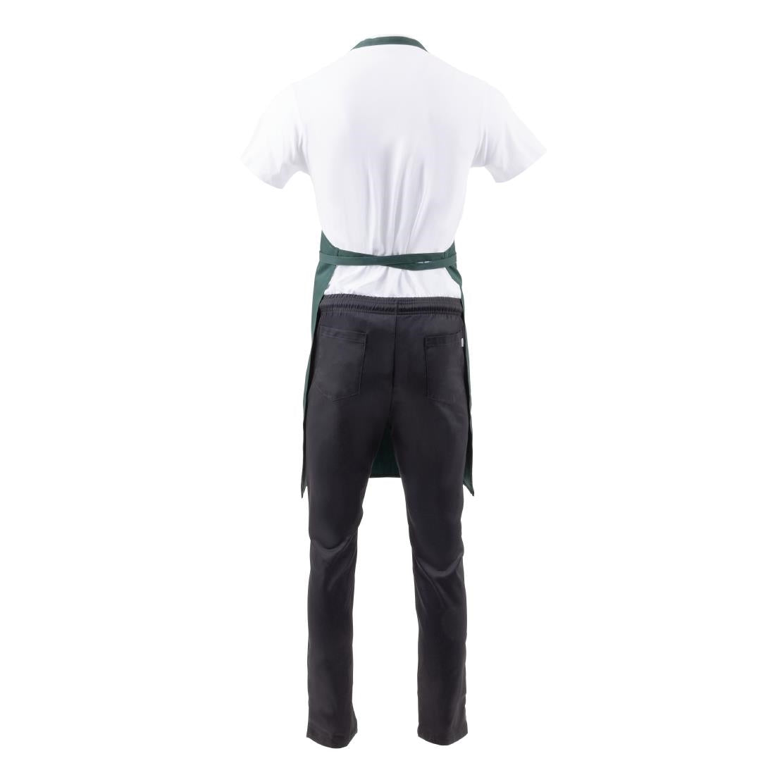 Chef Works Butchers Bib Apron Hunter Green