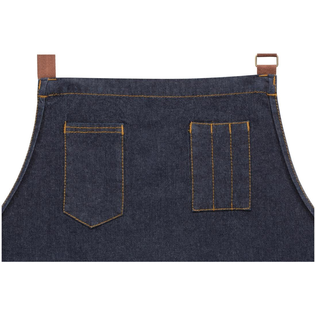Chef Works Urban Memphis Bib Apron Indigo