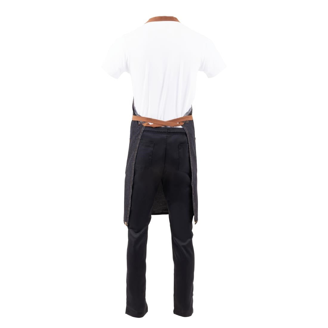 Chef Works Urban Memphis Bib Apron Indigo