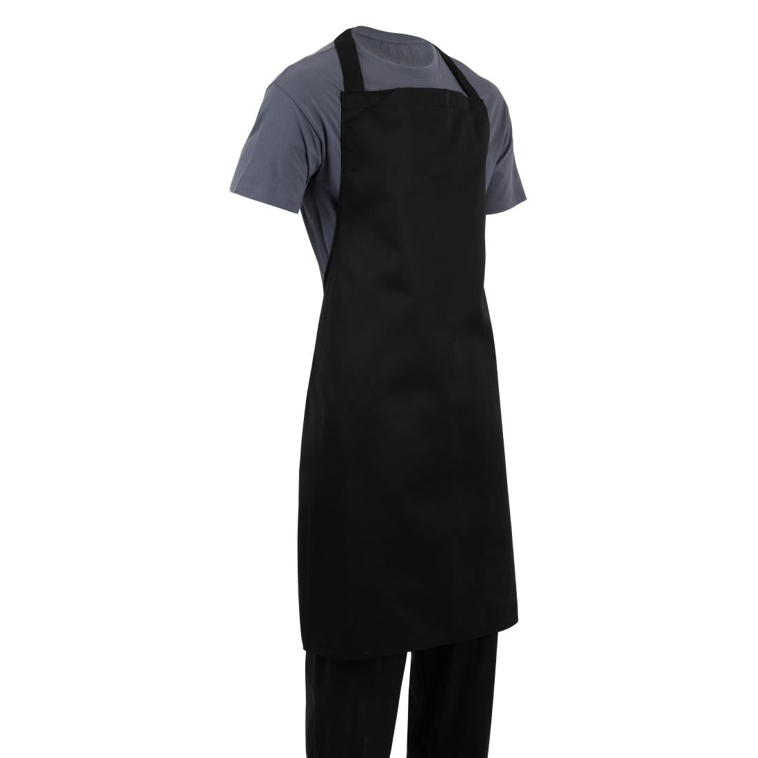 Whites XL Bib Apron Black
