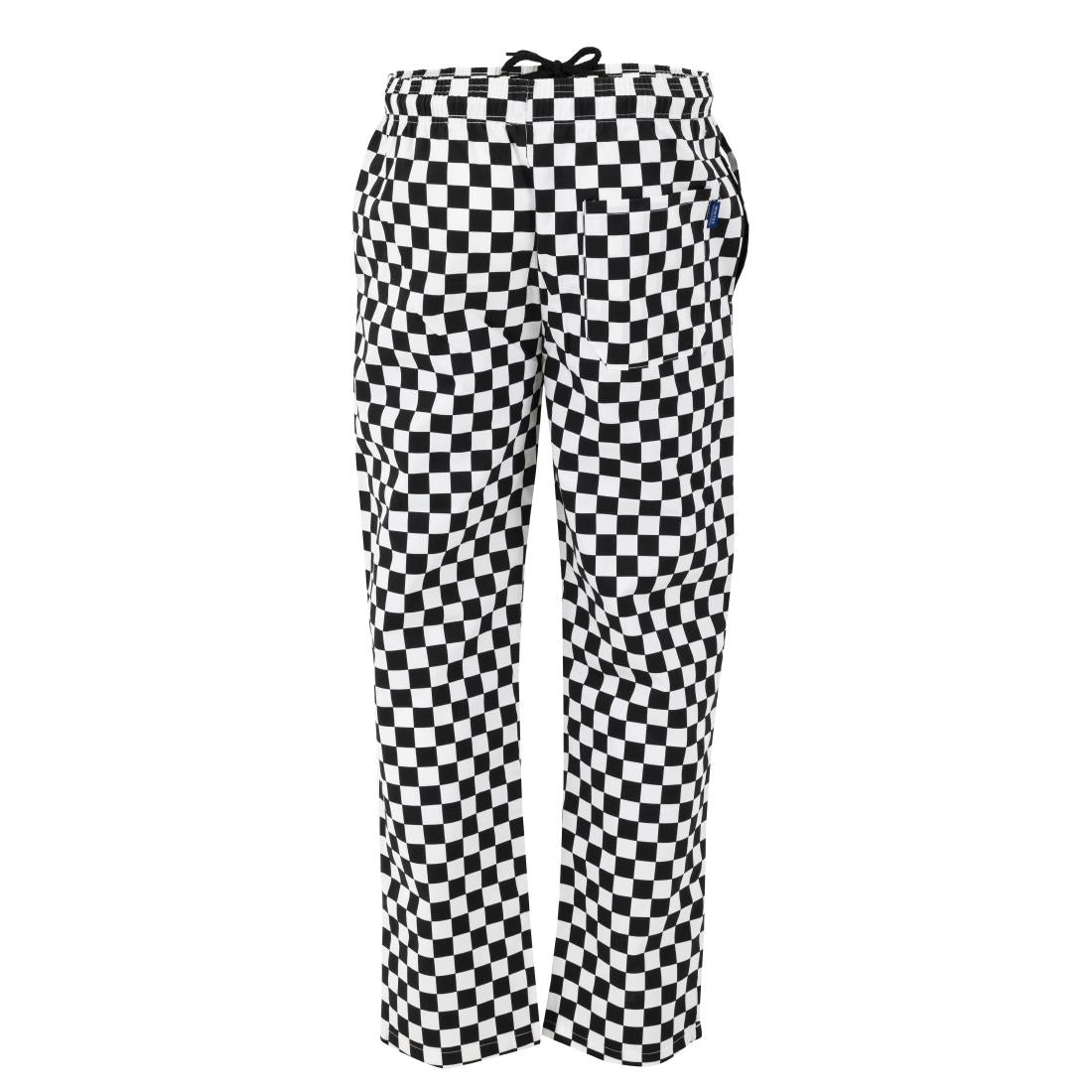 Whites Unisex Vegas Trousers Big Black & White Check Size XL