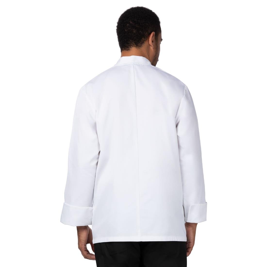 Chef Works Le Mans Recycled Unisex Chef Jacket White M