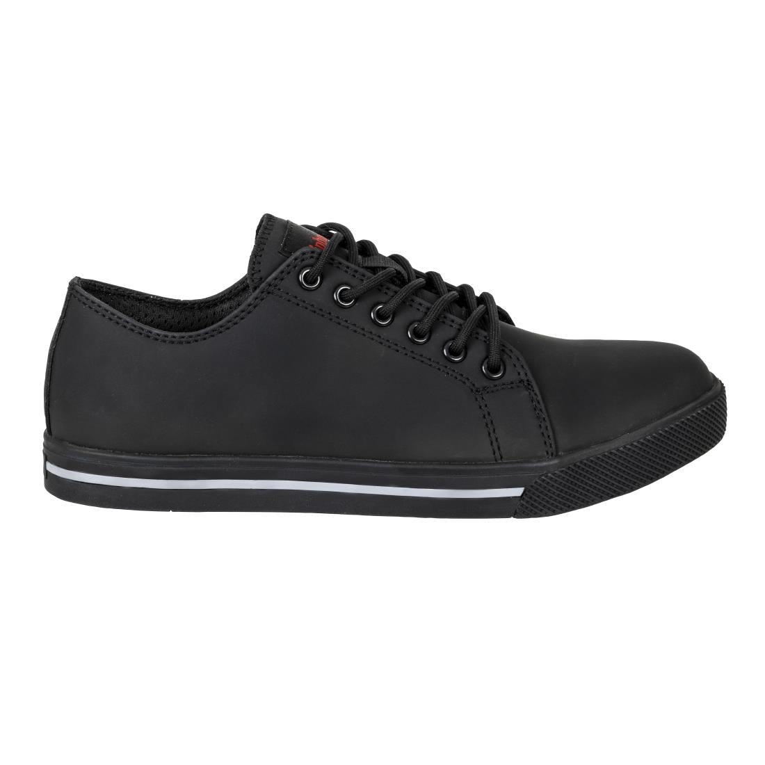 Slipbuster Microfibre Safety Trainers Matte Black 46