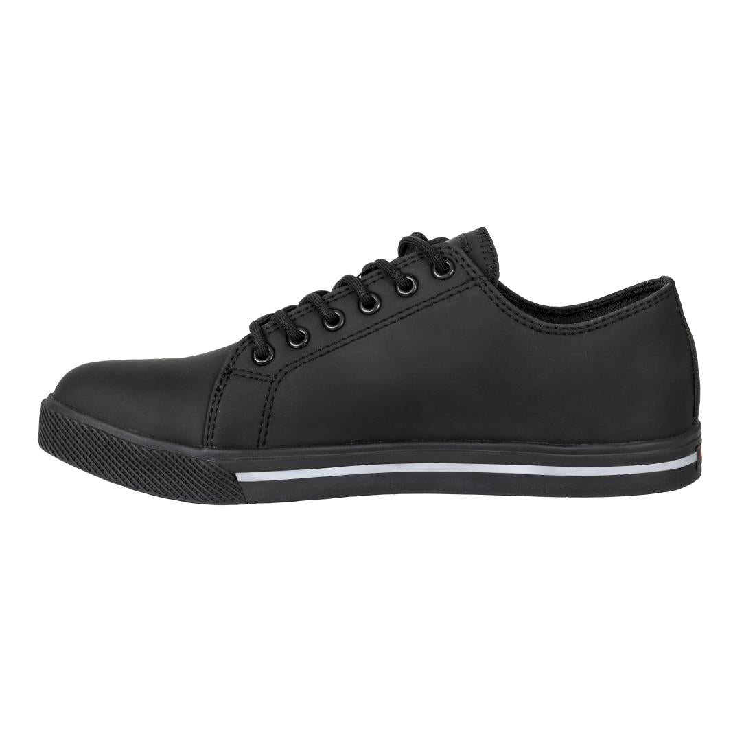 Slipbuster Microfibre Safety Trainers Matte Black 46