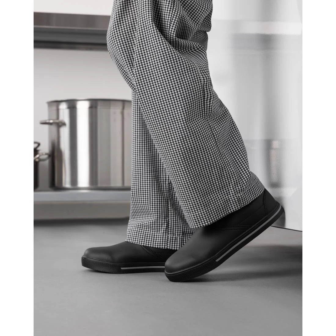 Slipbuster Microfibre Slip-on Shoe Matte Black 41