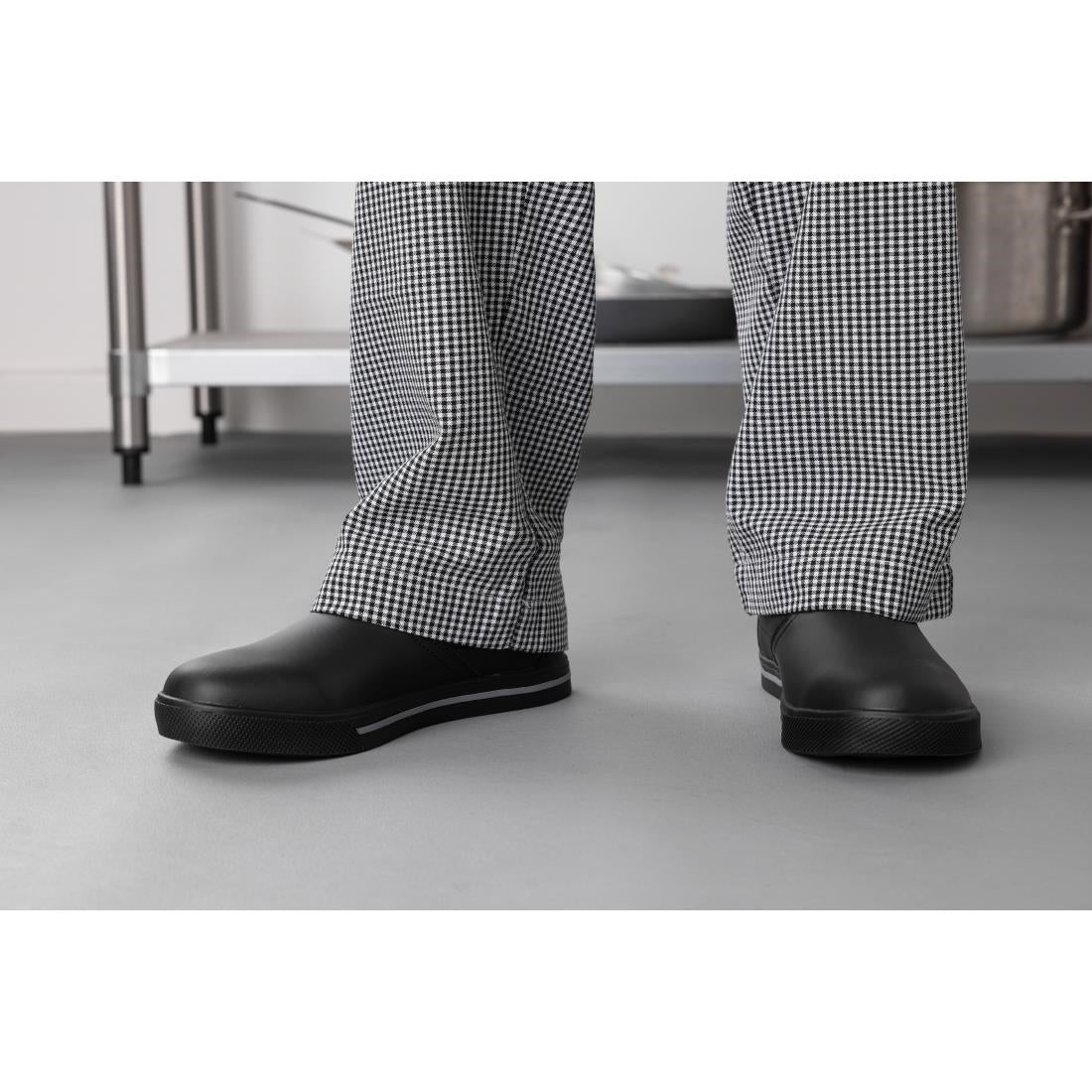 Slipbuster Microfibre Slip-on Shoe Matte Black 46