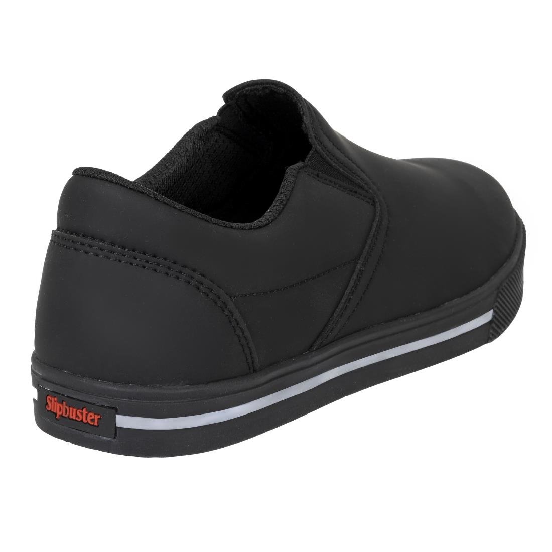 Slipbuster Microfibre Slip-on Shoe Matte Black 44