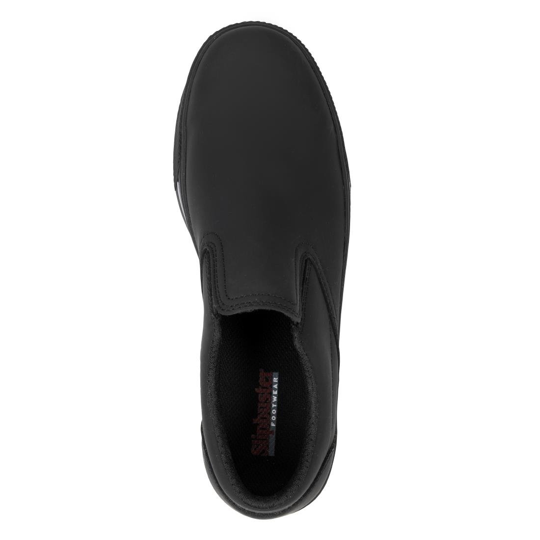 Slipbuster Microfibre Slip-on Shoe Matte Black 43