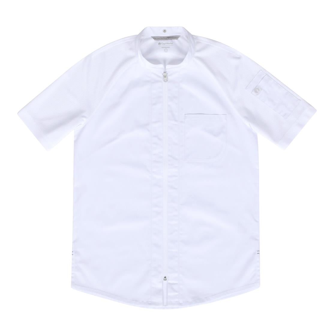 Chef Works Arcadia Unisex Chef Jacket White XL