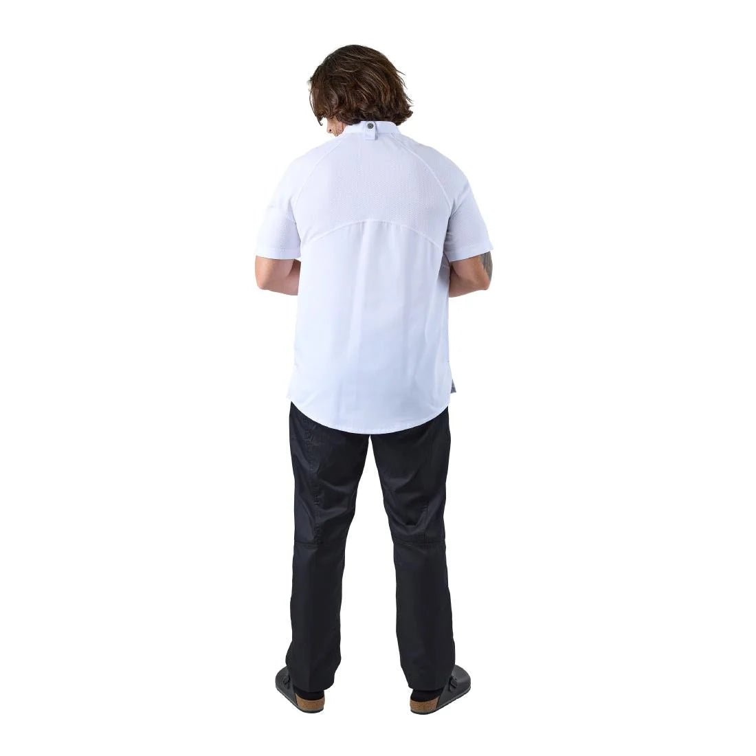 Chef Works Arcadia Unisex Chef Jacket White M