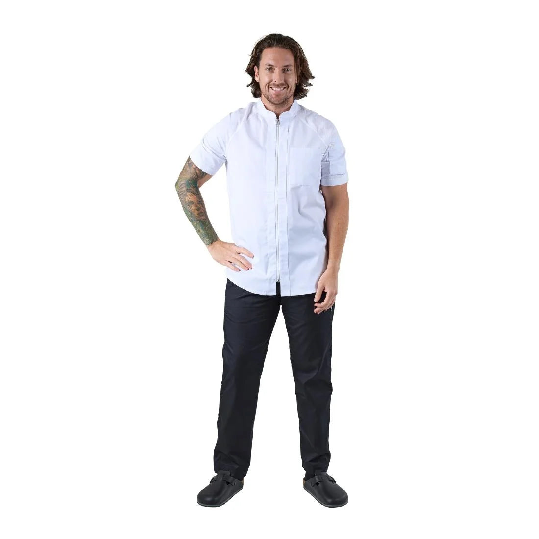 Chef Works Arcadia Unisex Chef Jacket White M