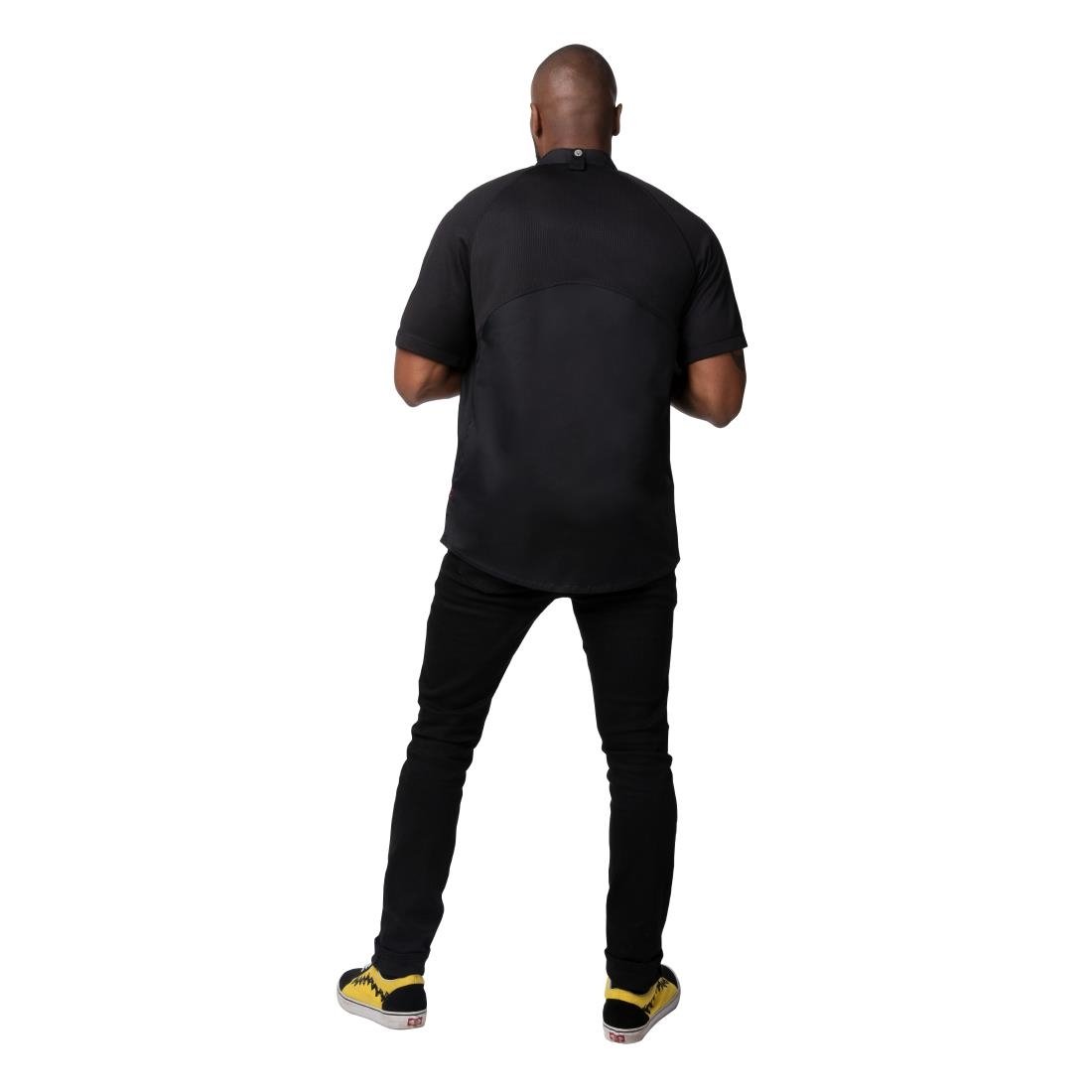 Chef Works Arcadia Sustainable Unisex Chef Jacket Black 2XL