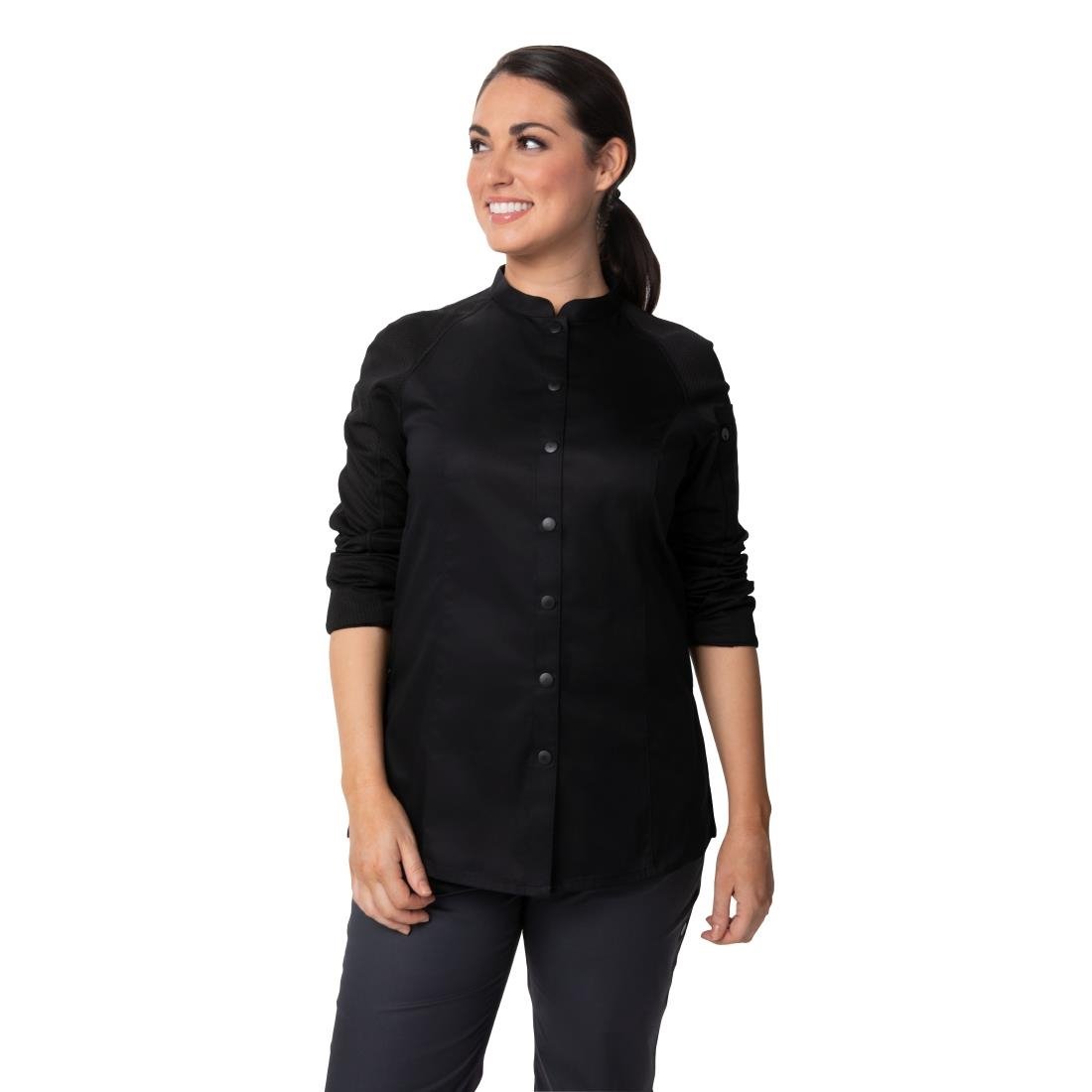 Chef Works Tulum Sustainable Unisex Chef Jacket Black 2XL