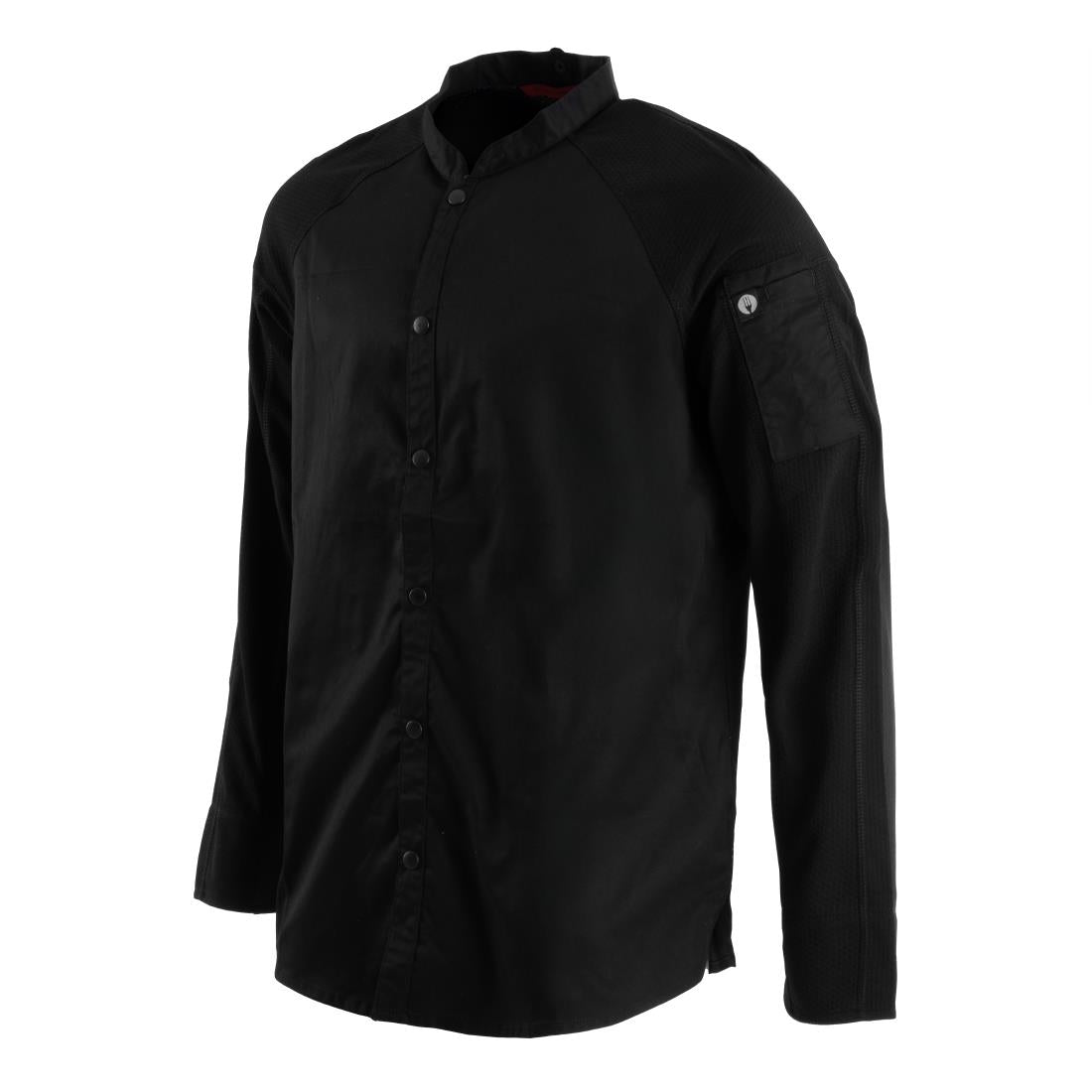 Chef Works Tulum Sustainable Unisex Chef Jacket Black M