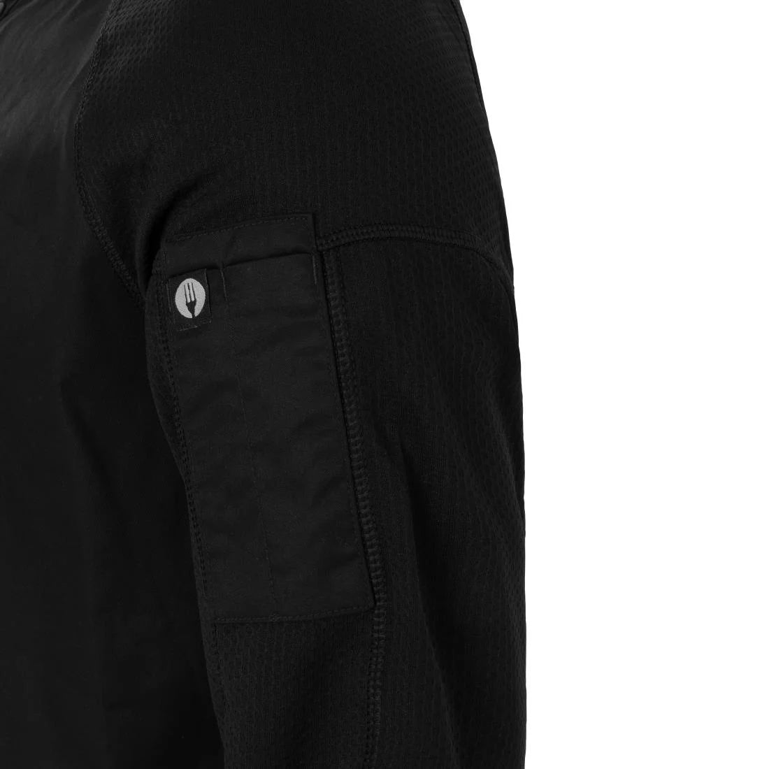 Chef Works Tulum Sustainable Unisex Chef Jacket Black 2XL