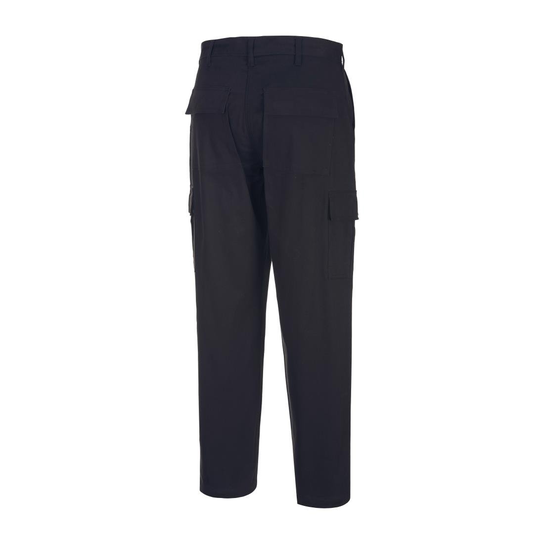 Portwest Eco Women's Stretch Cargo Trousers Black Size 12