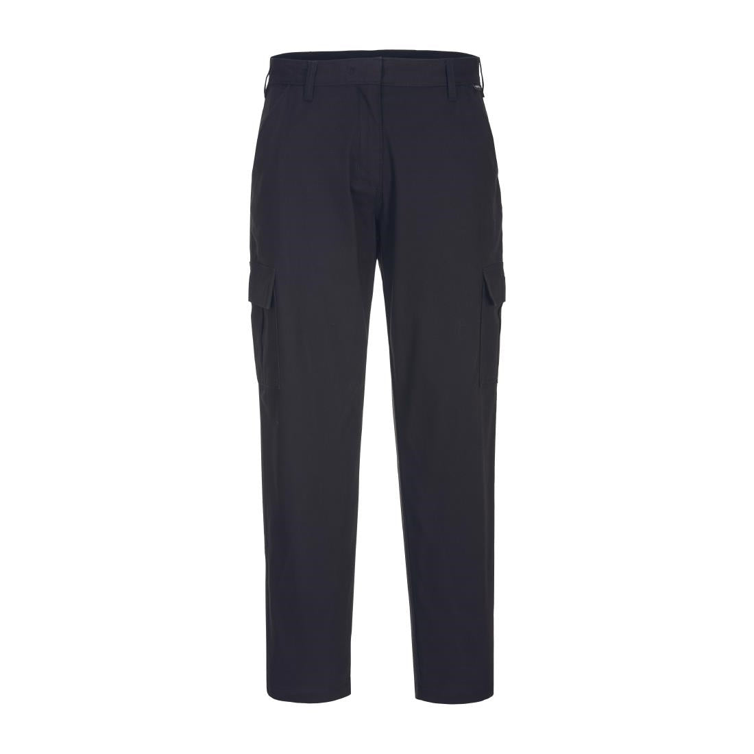 Portwest Eco Women's Stretch Cargo Trousers Black Size 18