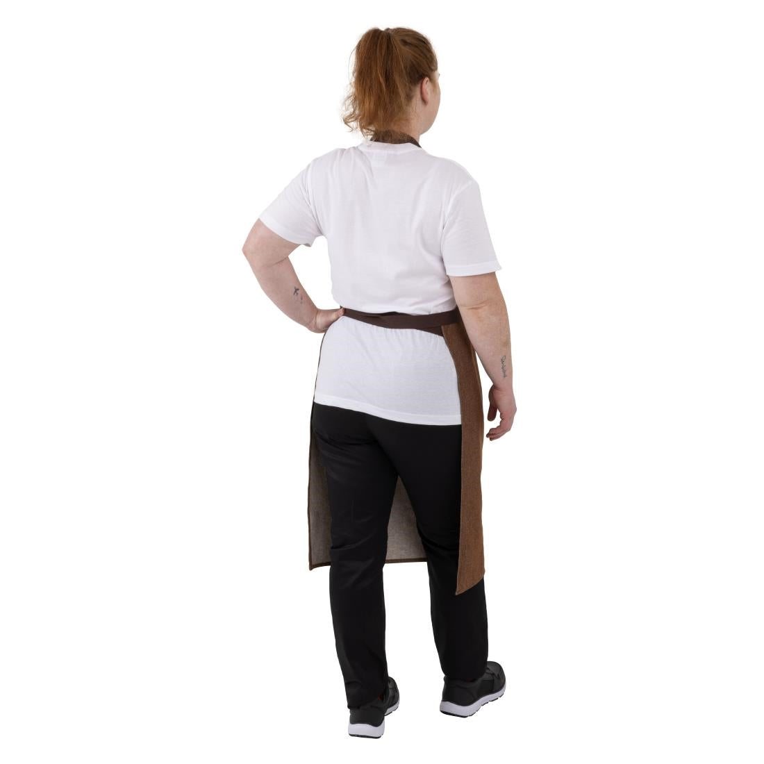 Southside Denim Bib Apron Tan