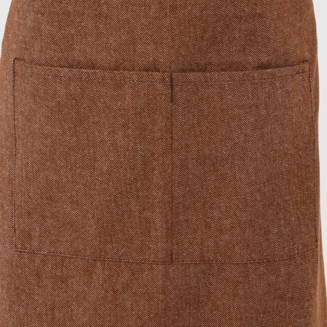 Southside Denim Bib Apron Tan