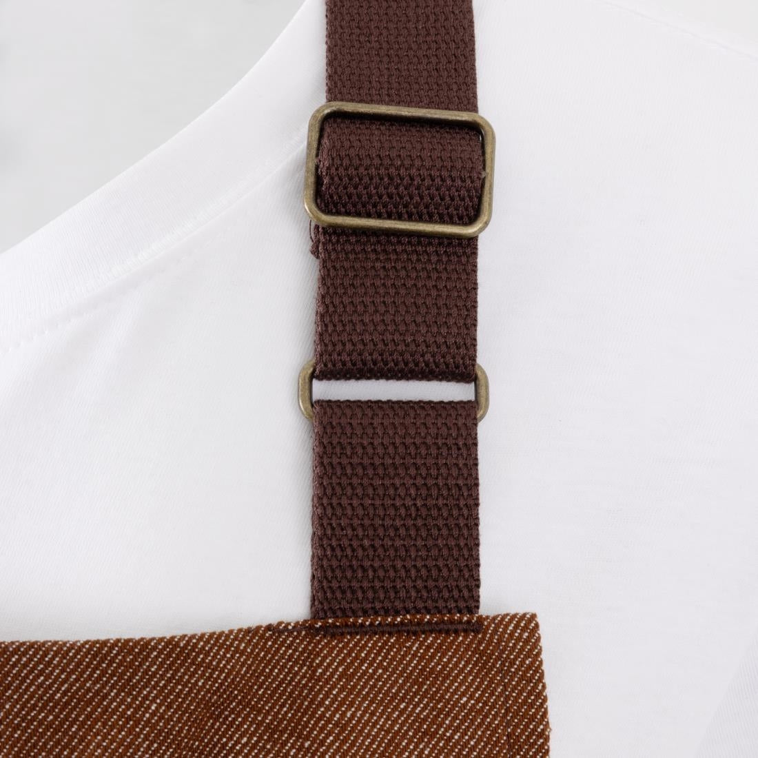 Southside Denim Bib Apron Tan