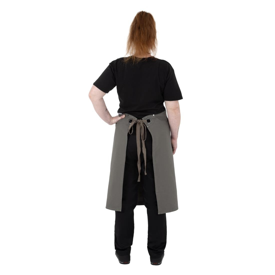 Southside Cotton Canvas Bistro Apron Khaki