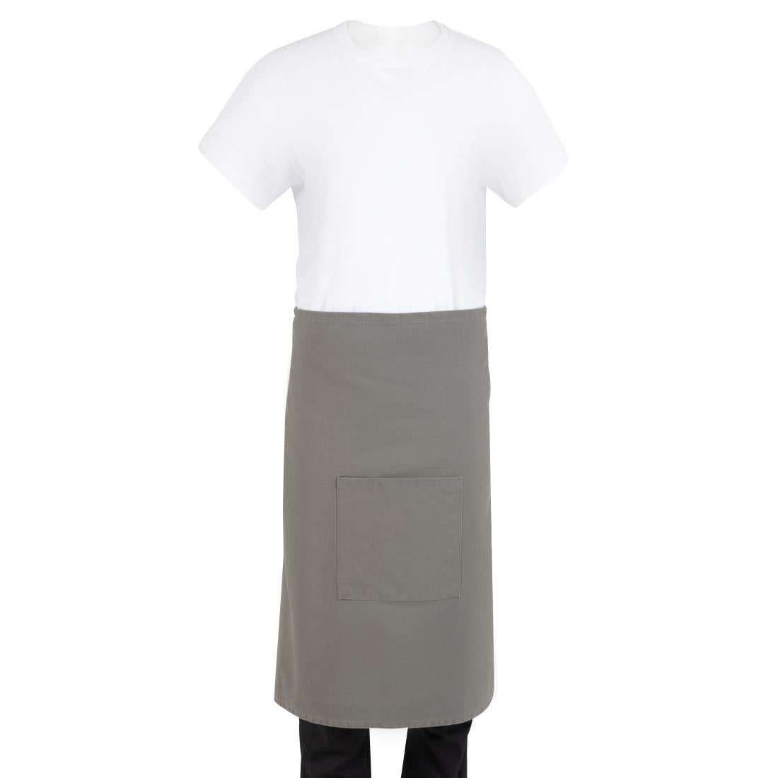 Southside Cotton Canvas Bistro Apron Khaki