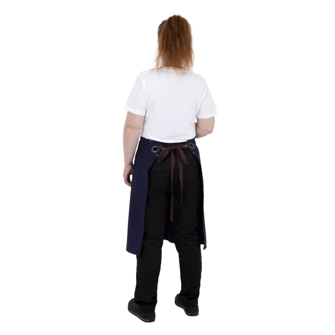 Southside Cotton Canvas Bistro Apron Navy