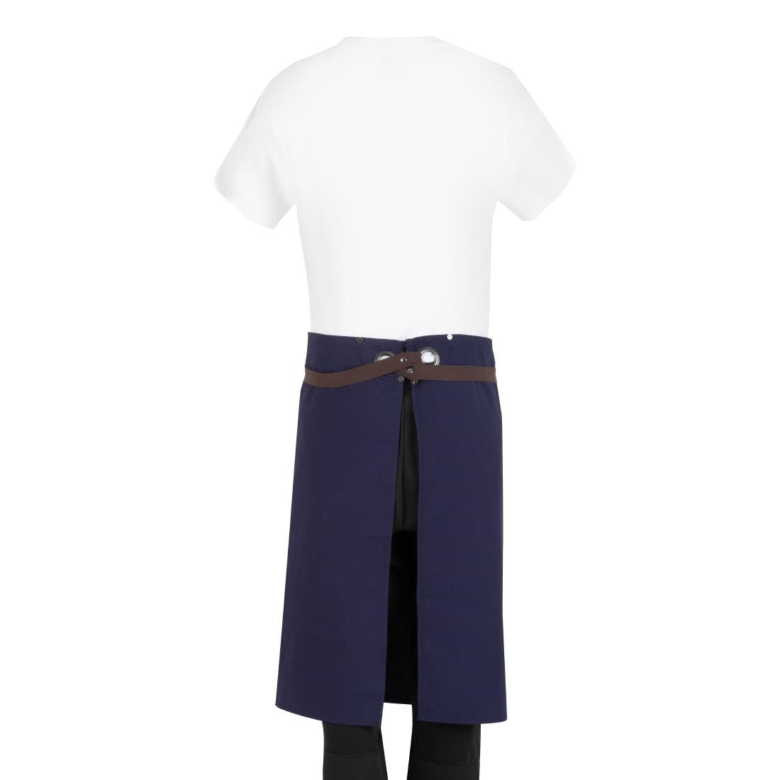 Southside Cotton Canvas Bistro Apron Navy