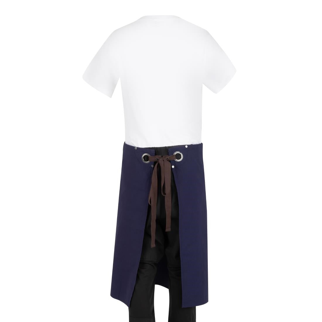 Southside Cotton Canvas Bistro Apron Navy