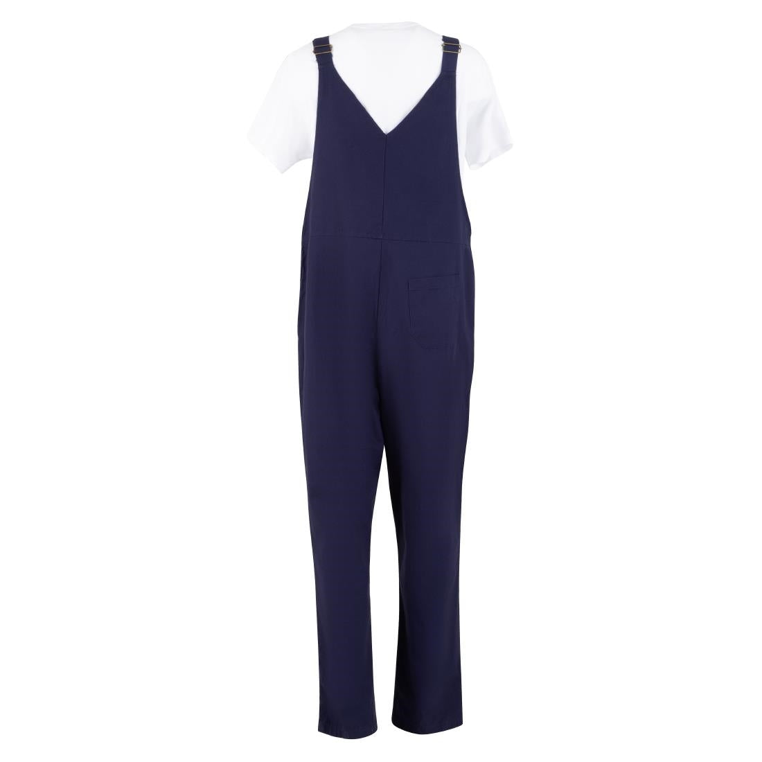 Southside Bib & Brace Cotton Canvas Dungarees Navy M
