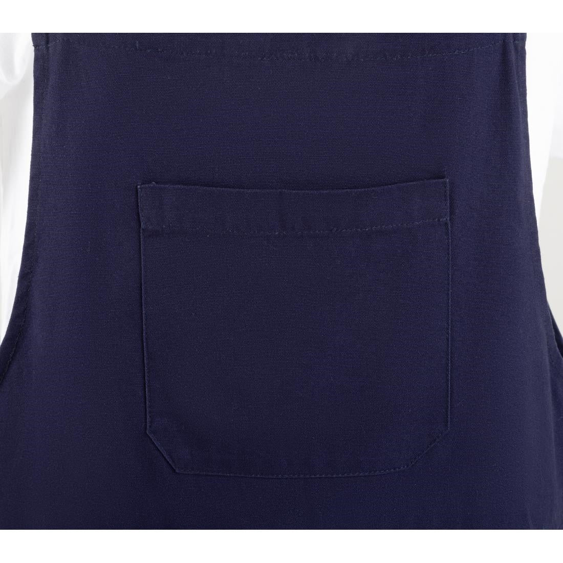 Southside Bib & Brace Cotton Canvas Dungarees Navy M