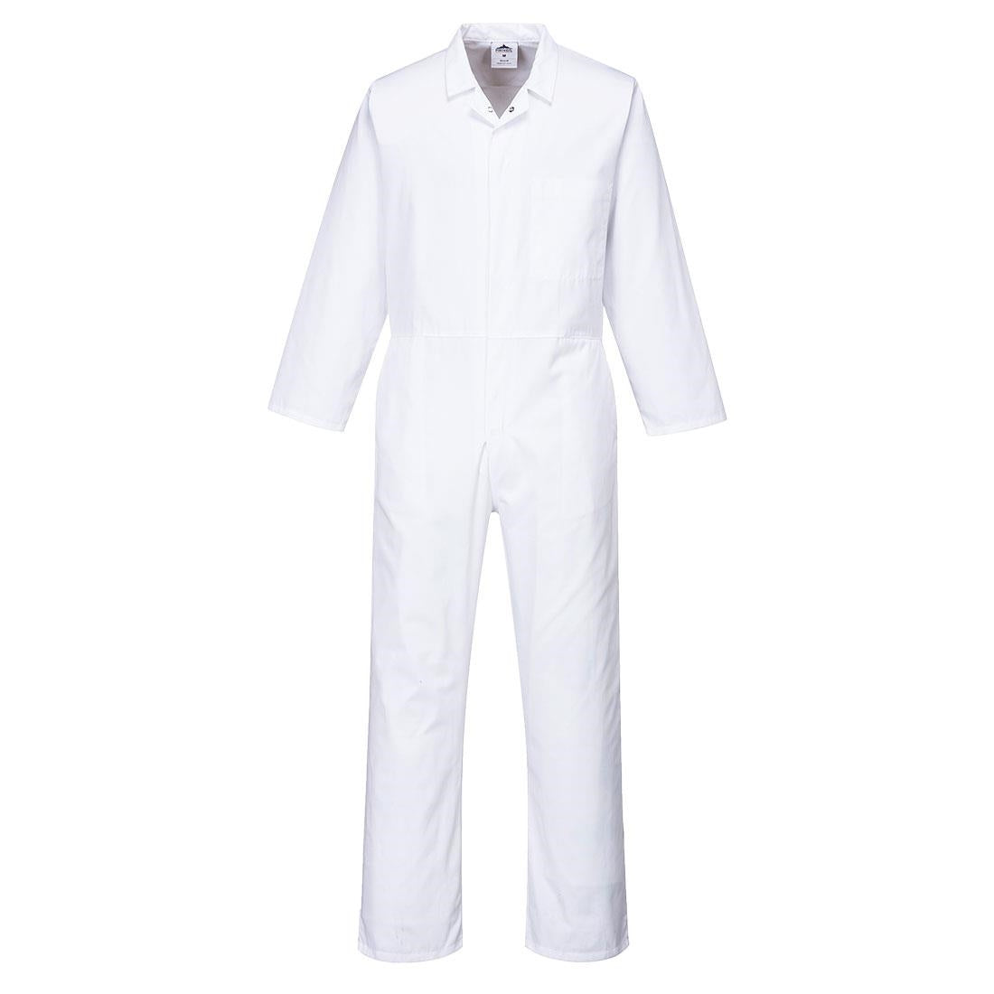 Portwest White Food Coverall Size 2XL