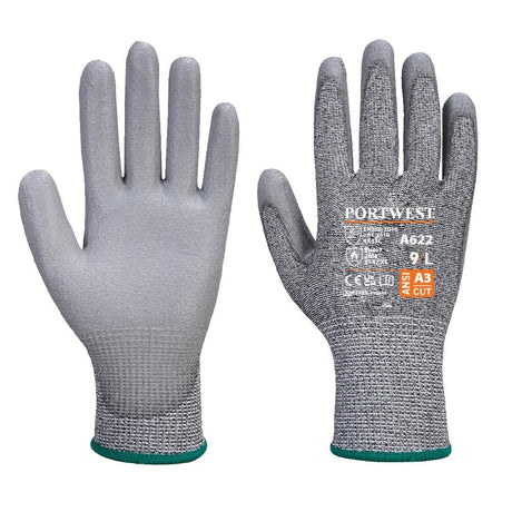 Portwest Grey Cut C13 PU Glove Size XL