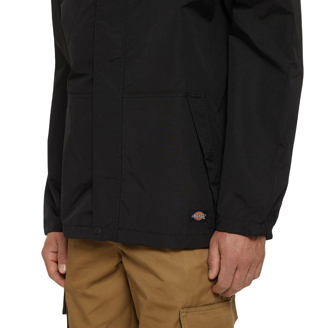 Dickies Waterproof Rain Jacket Black Size XL