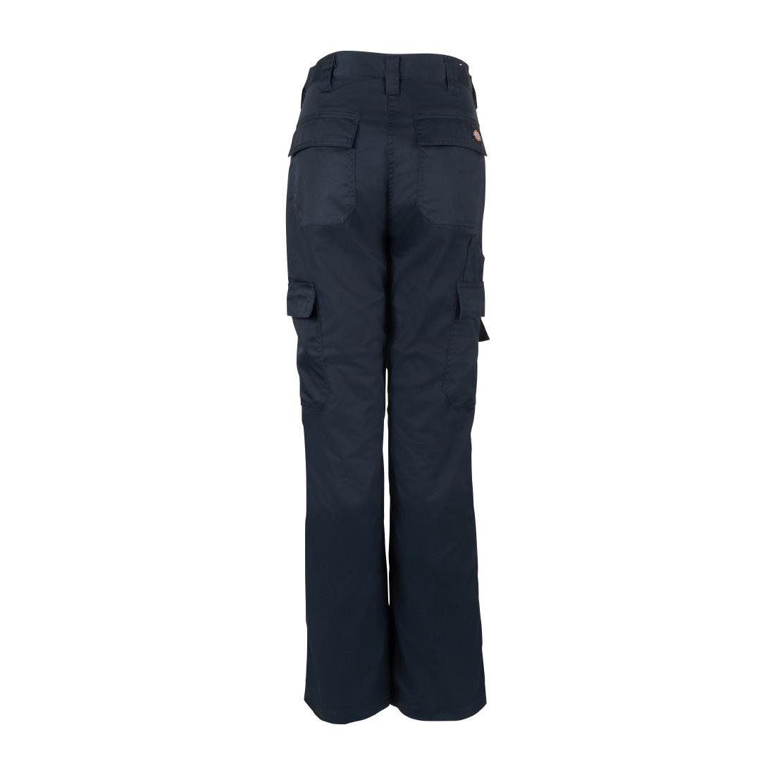 Dickies Womens Flex Everyday Trousers Navy Size 30