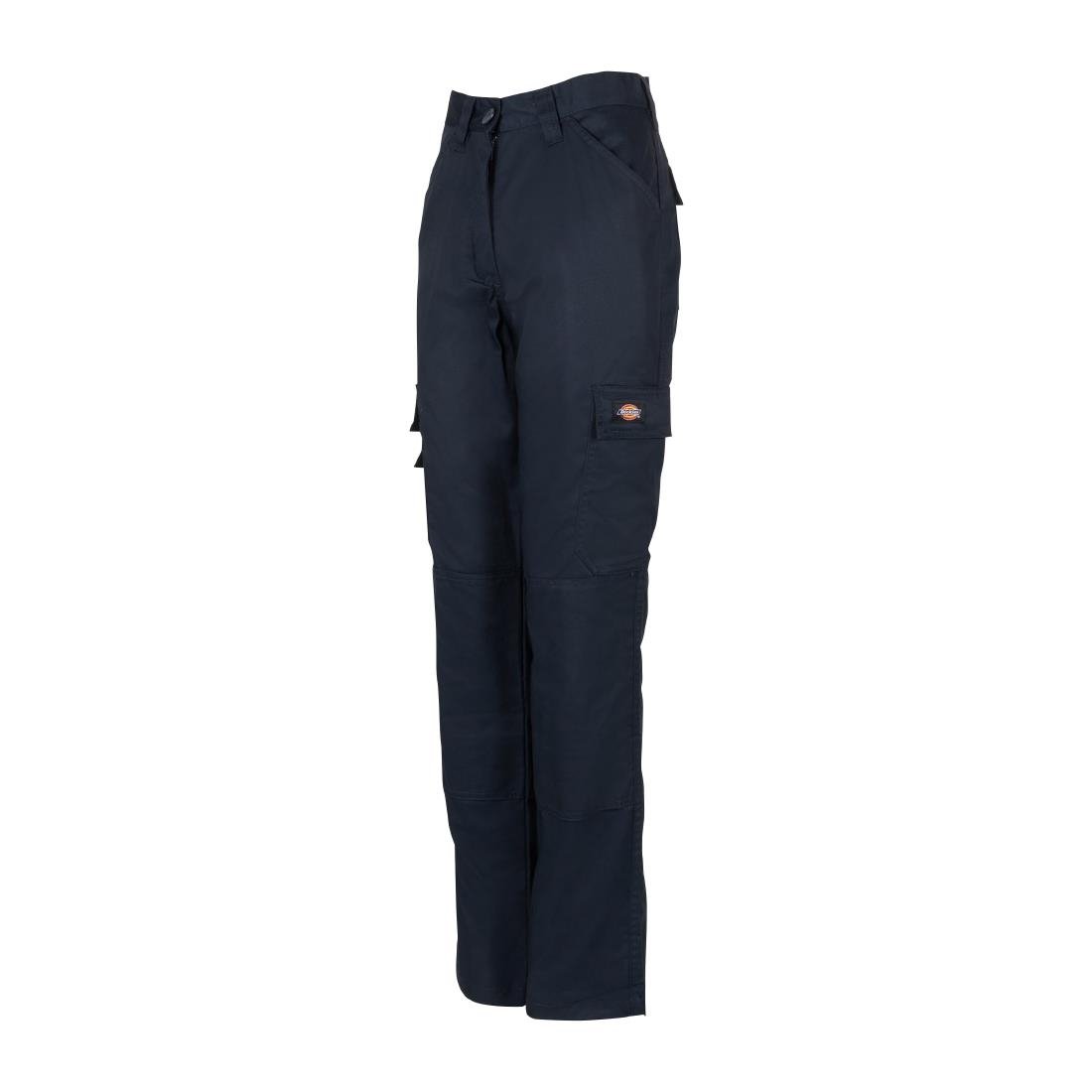 Dickies Womens Flex Everyday Trousers Navy Size 34