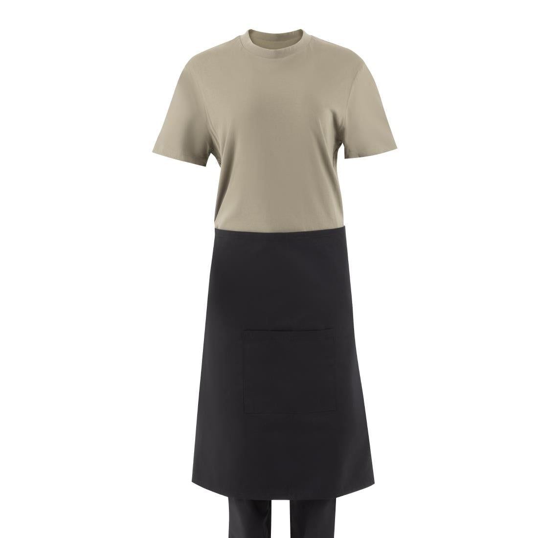 Southside Cotton Canvas Waist Apron Black
