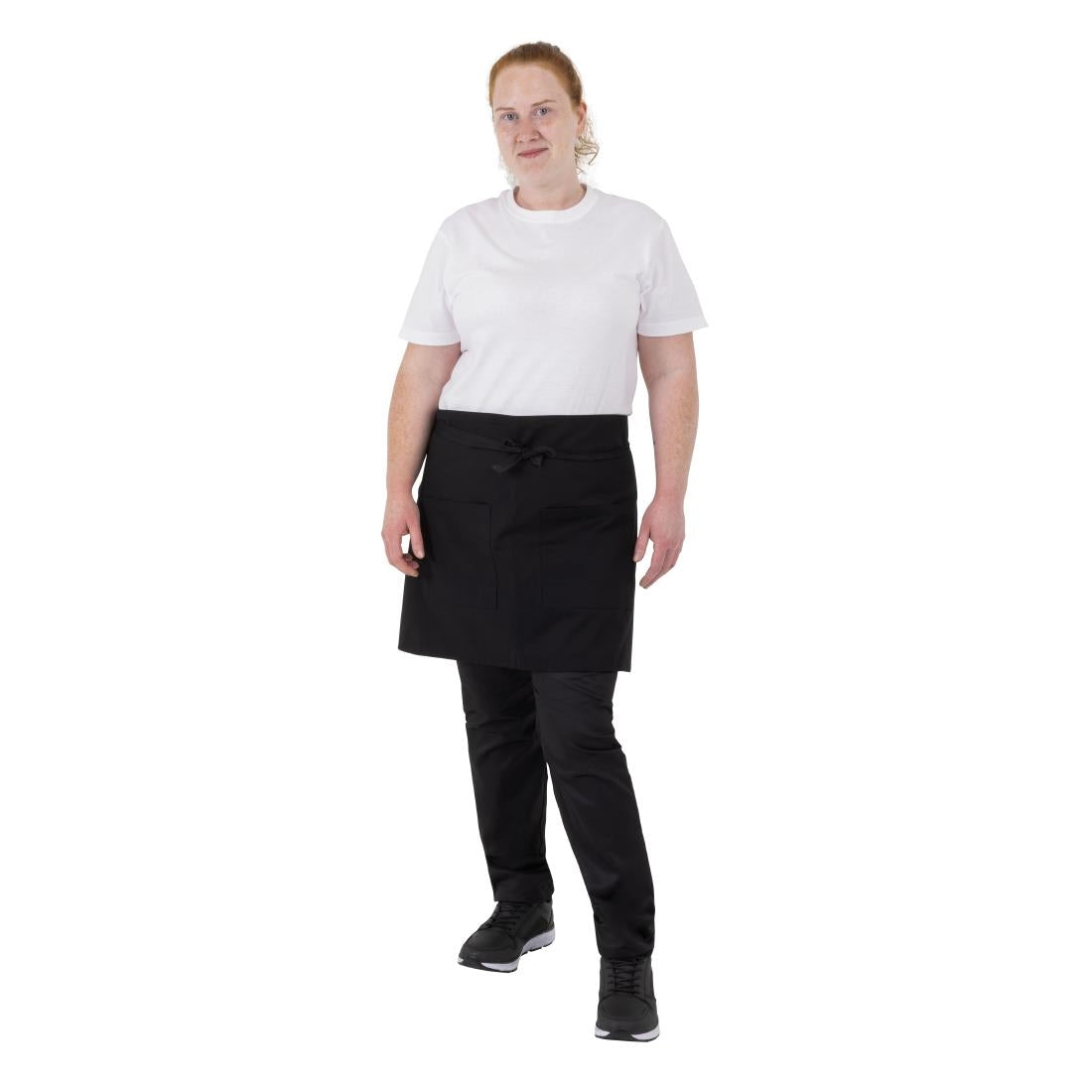 Southside Cotton Canvas Waist Apron Black