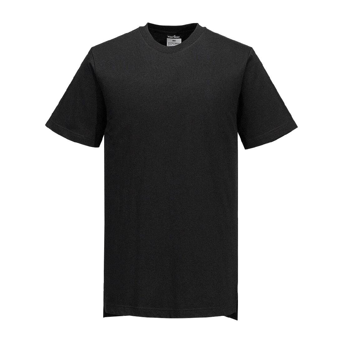 Portwest Cotton Mesh Air Chef T-Shirt Black 2XL