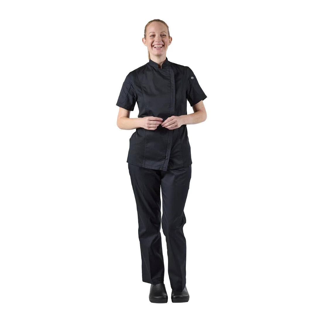Chef Works Springfield Womens Chef Jacket Black M