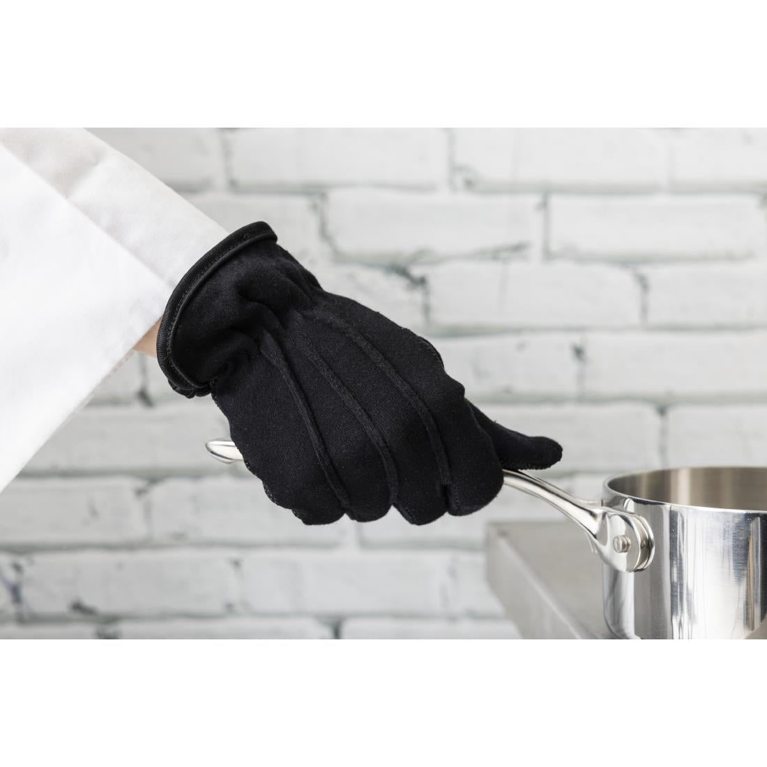 Heat Resistant Gloves Black M