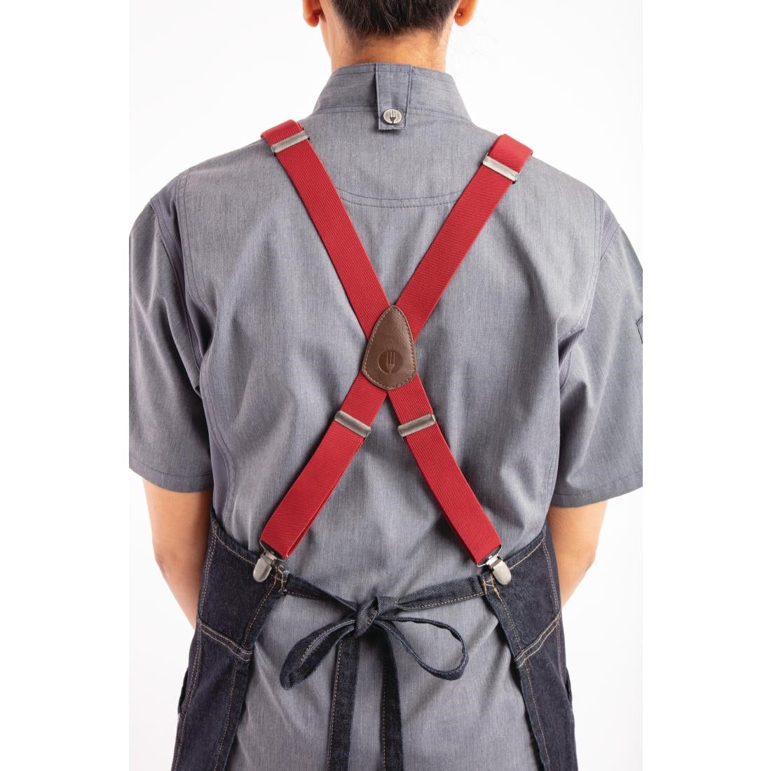 Chef Works Urban Berkeley Denim Bib Apron Indigo
